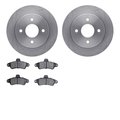 Dynamic Friction Co 6502-56067, Rotors with 5000 Advanced Brake Pads 6502-56067